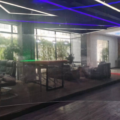 LED crystal film screen