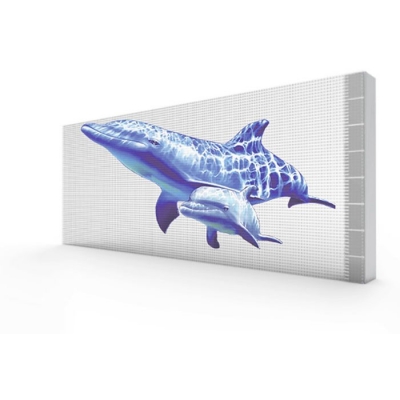 P6.5 LED film mounting screen